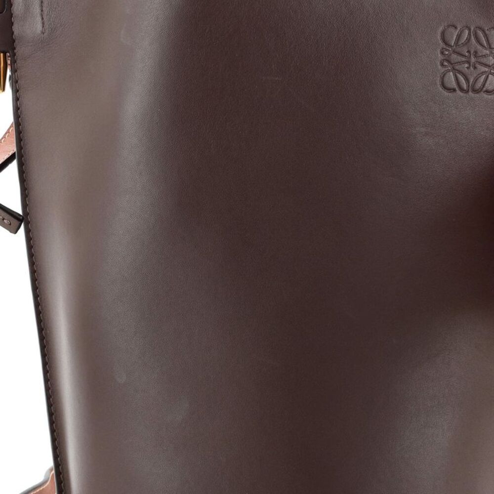 Loewe Gate Bucket Bag Leather Medium Brown - Picture 7 of 12